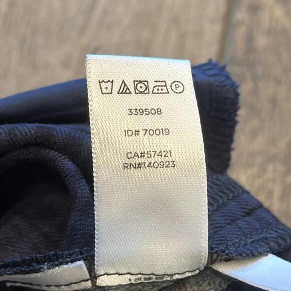 LOFT Women's Marisa Straight Leg Trouser Pants Navy Size 12 - Picture 8 of 8